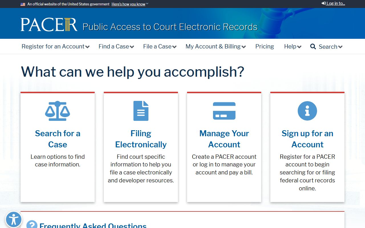 Nodaway County Circuit Court records PACER federal docket access