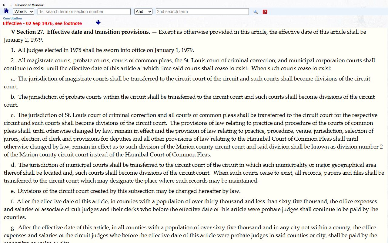 Nodaway County court dockets Missouri probate and municipal divisions