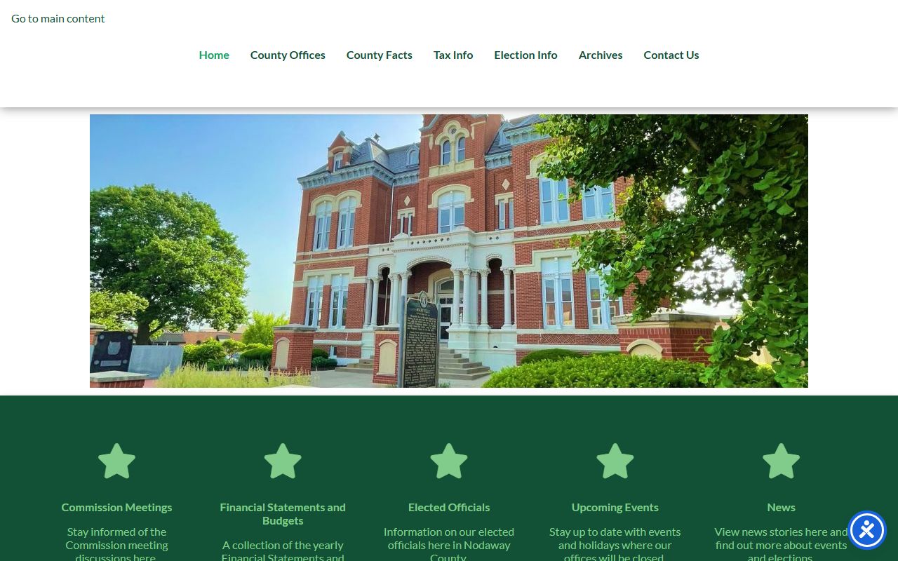 Nodaway County Court records official county website